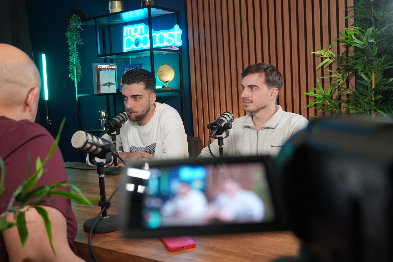 Studio vidéo et audio Mon Podcast à Liège